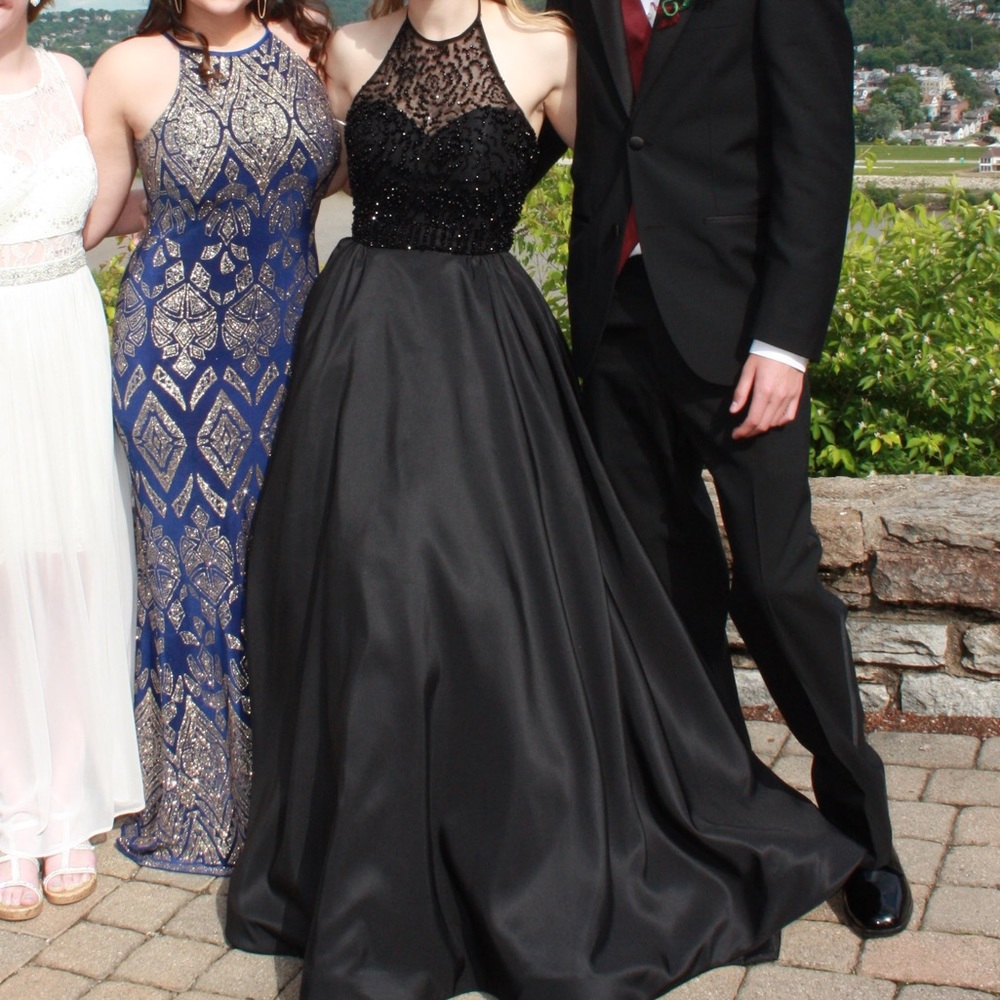 Black 2016 Sherri Hill Style 32120