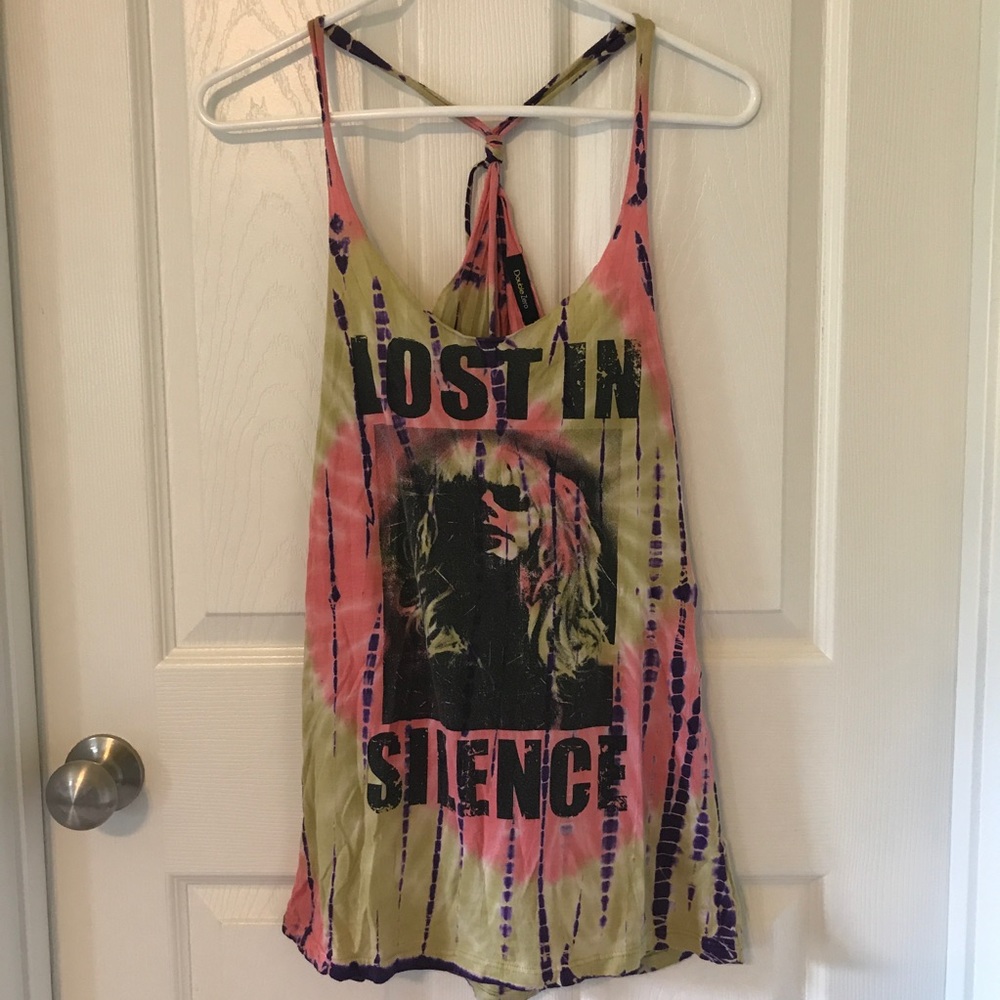 Tie Dye "Lost In Silence" Tank