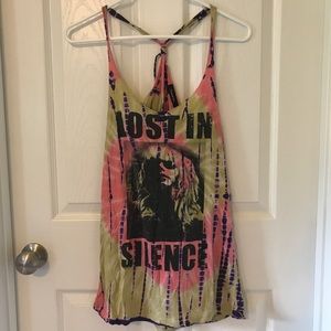 Tie Dye "Lost In Silence" Tank