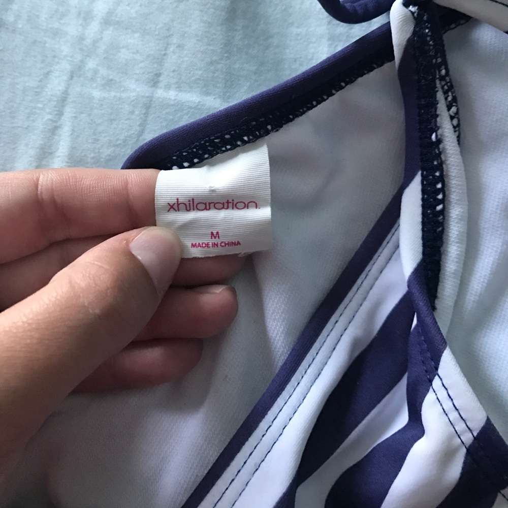 Bikini bottoms stripped