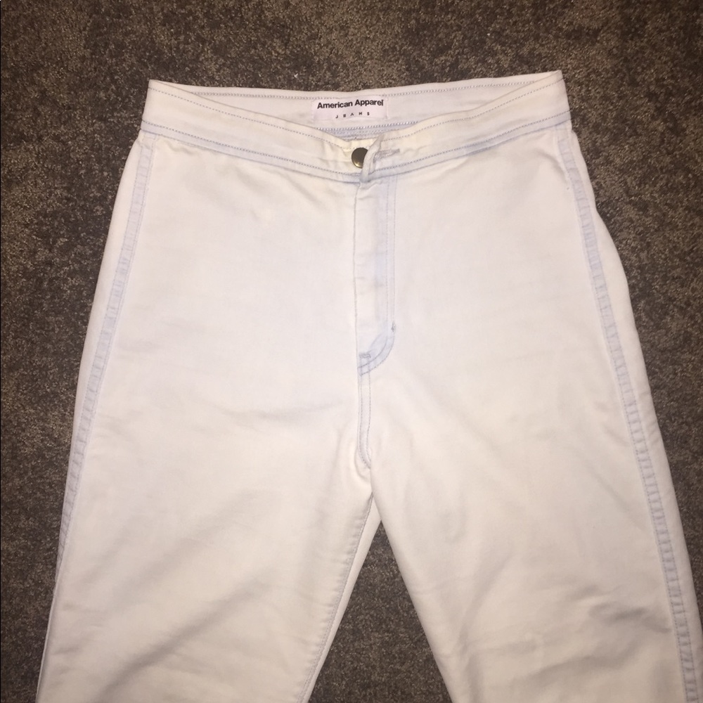 American apparel easy jeans size medium