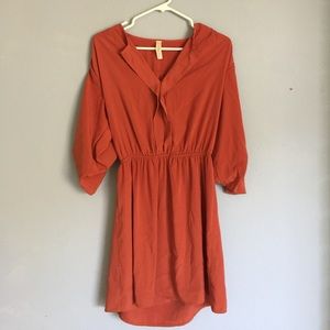 Adorable Rust Dress