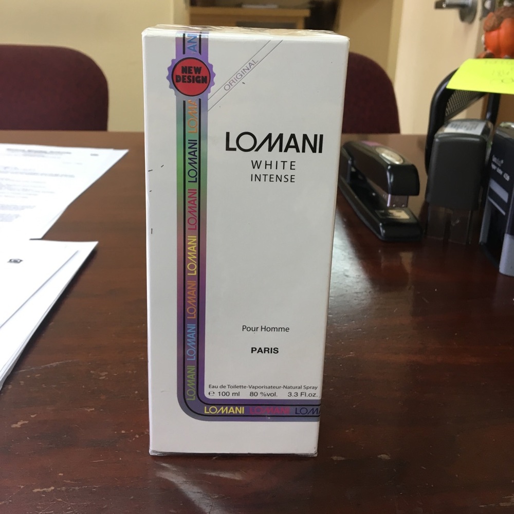 Lomani white intense for men cologne