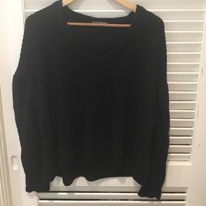 black sweater from brandy melville