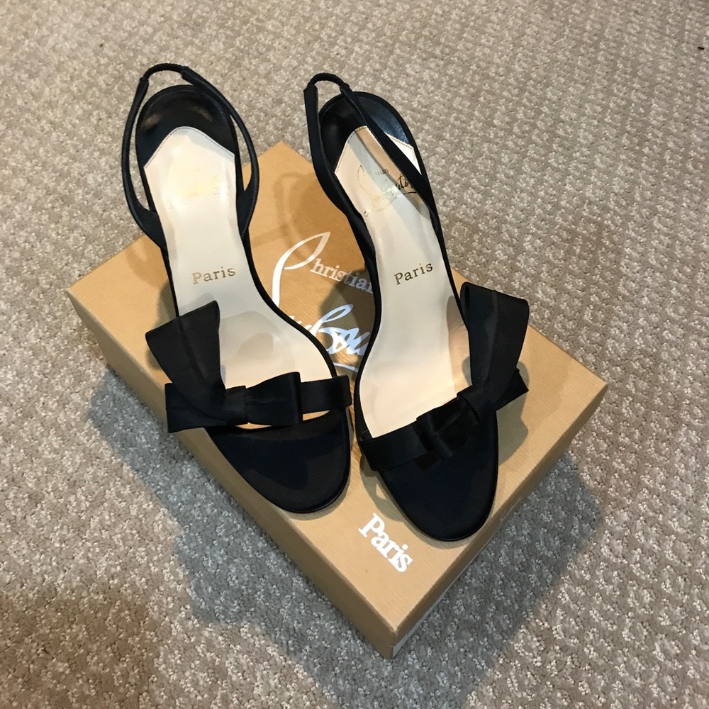 NEW Christian Louboutin Slingback sandals size 40