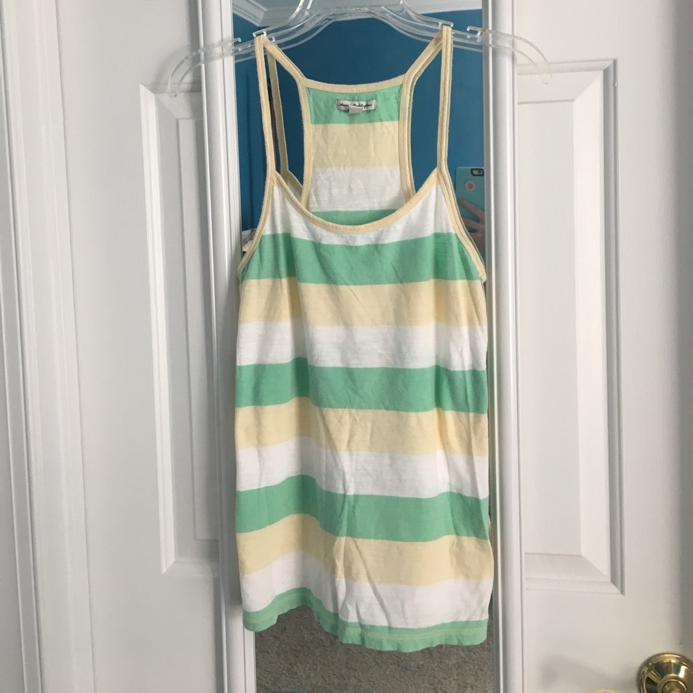 American Eagle Striped Tank Top
