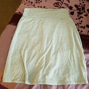 Light Gray Skirt
