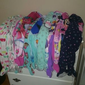 FLANNEL ONESIE PAJAMAS & 2 Tights