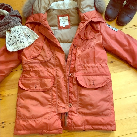 Thursday Island Jackets & Blazers - Thursday Island Korean Brand Winter Coat Fur Hood