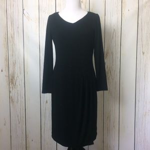 Talbots black knit Dress