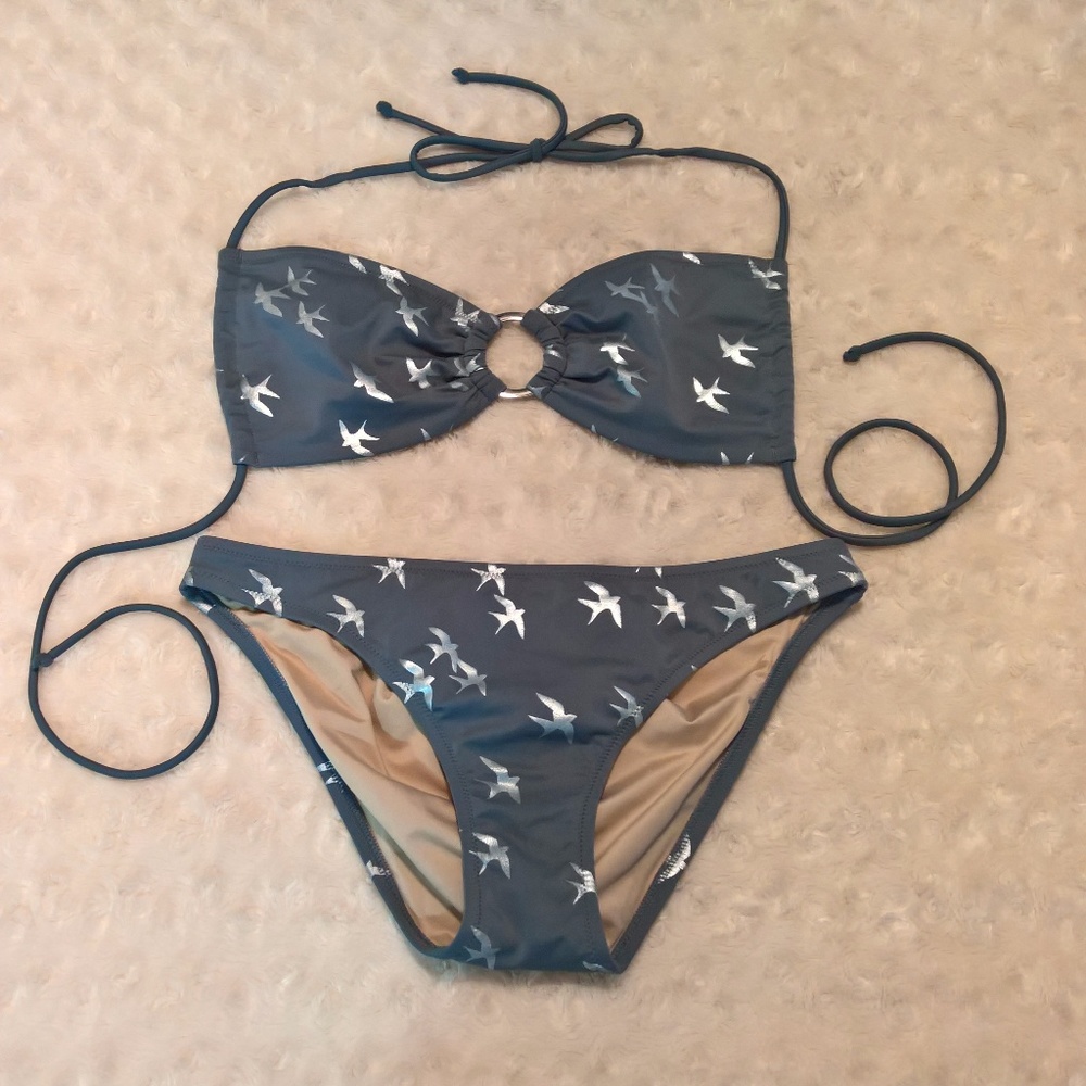 Victoria's Secret Bird Bikini Grey