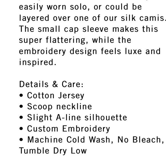 Johnny Was tee - Picture 6 of 8