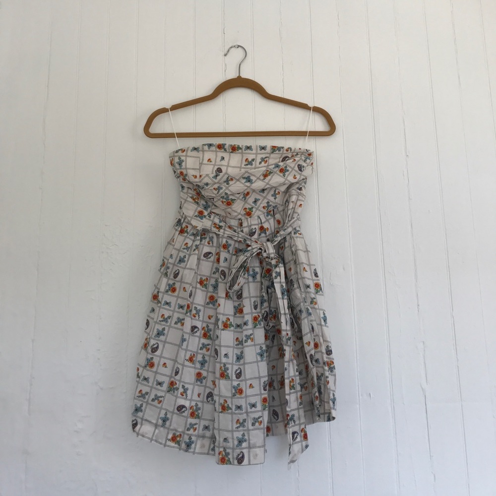 Zara Trafuluc Strapless Sunday Dress