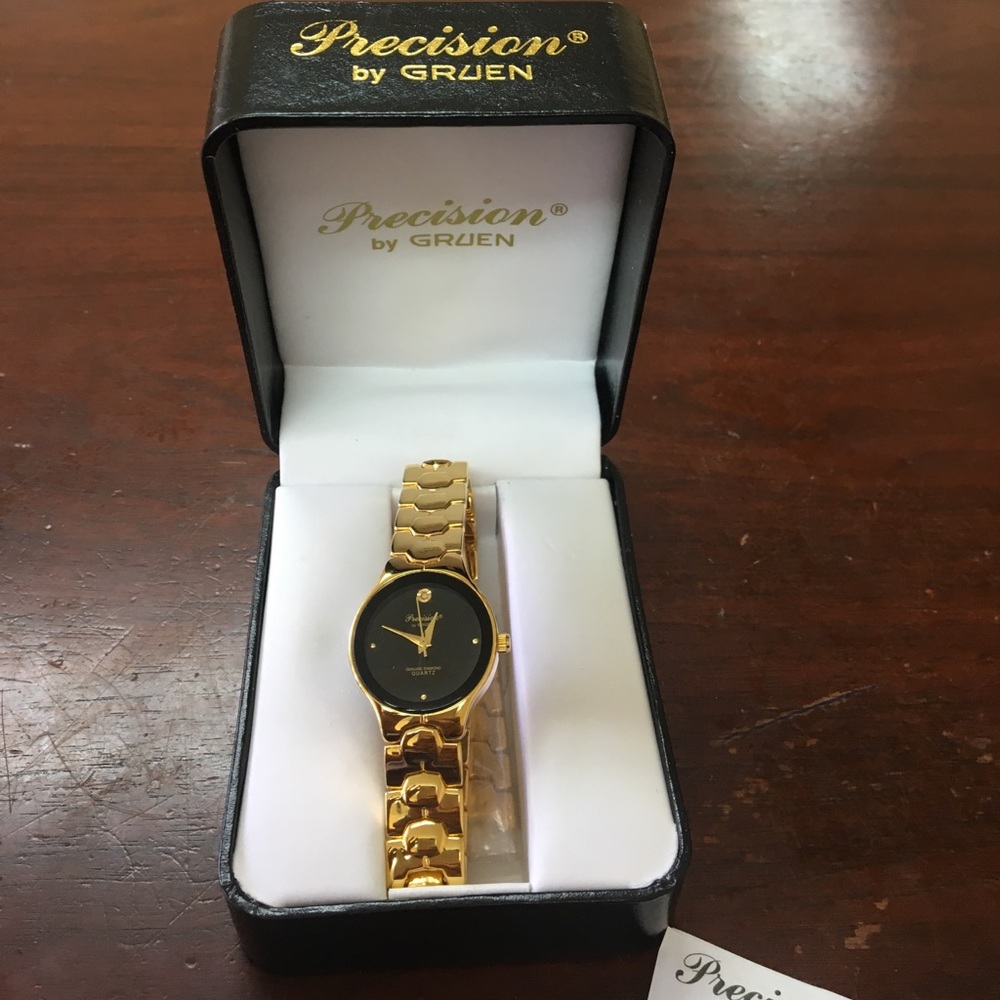 Vintage Ladys-Genuine-Diamond-Quartz-Watch‼️