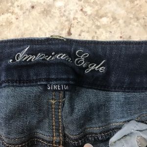 American eagle midi shorts