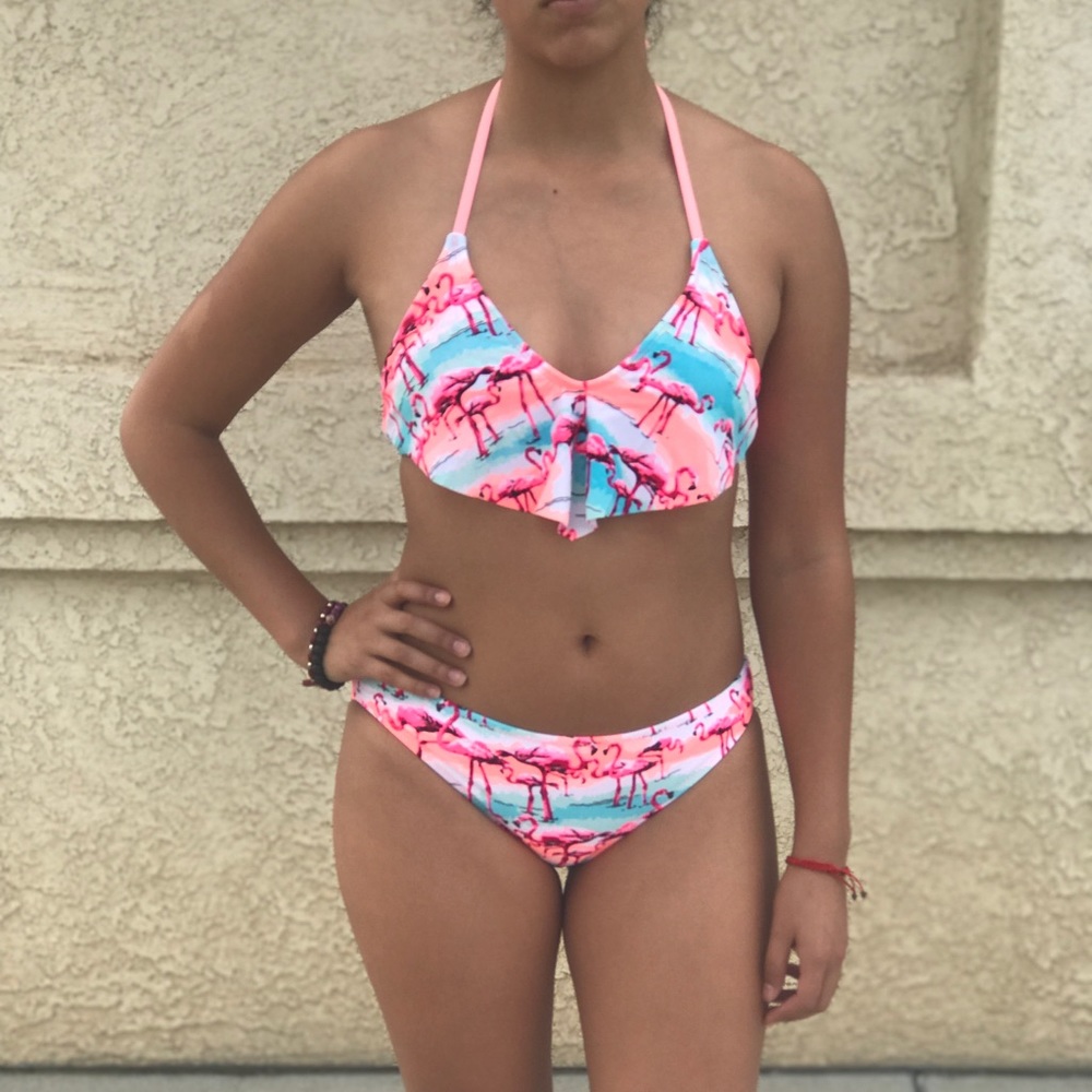 Flamingo 2 pc bikini