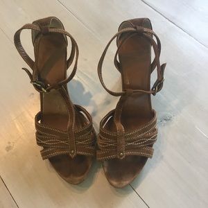 J.Crew Suede T-Strap Shoe Size 7.5