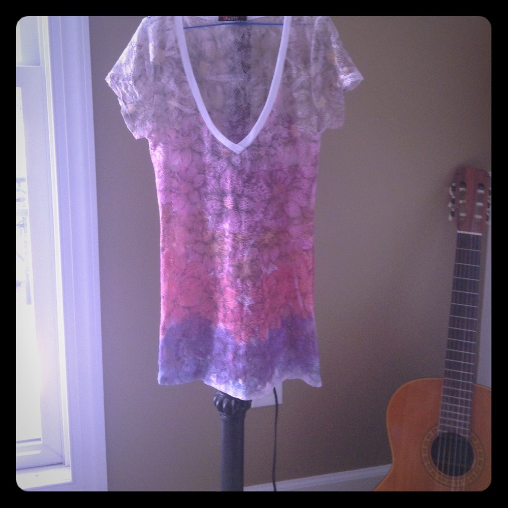 See thought flower shirt