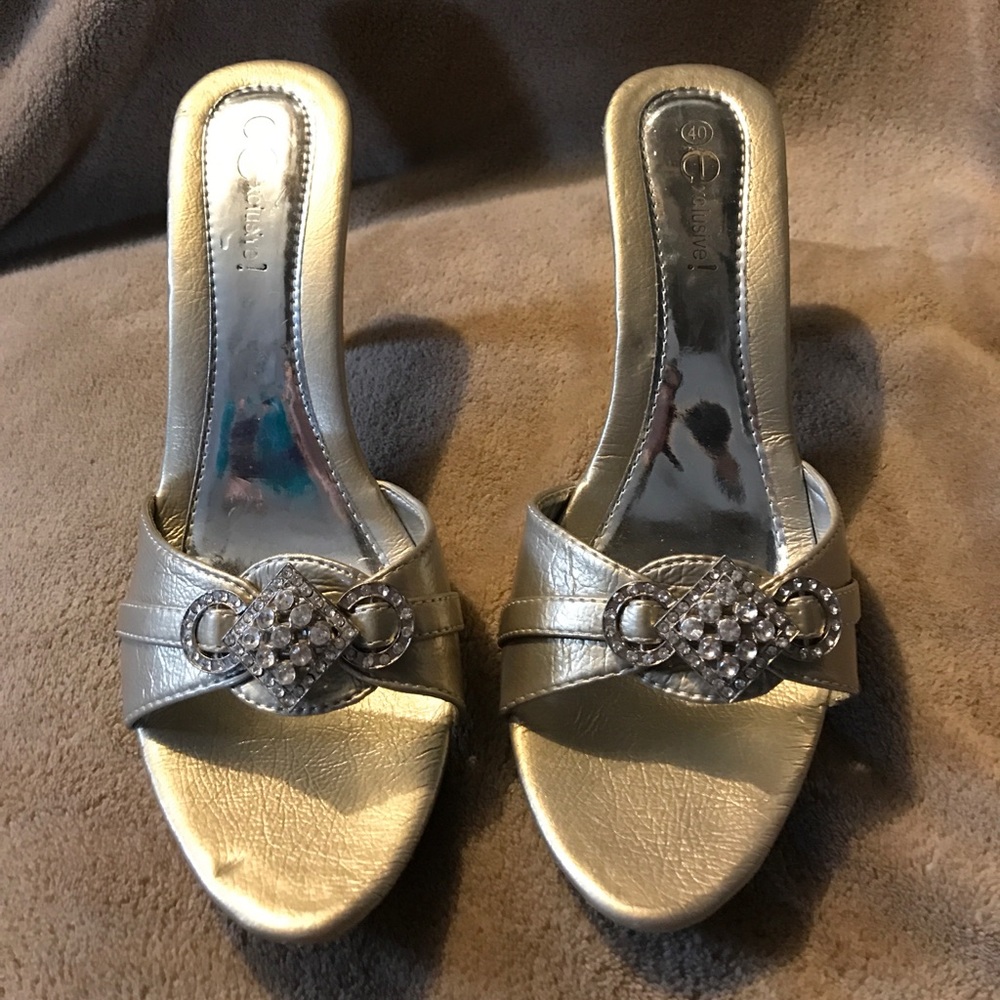 Gold Heels by Exclusive