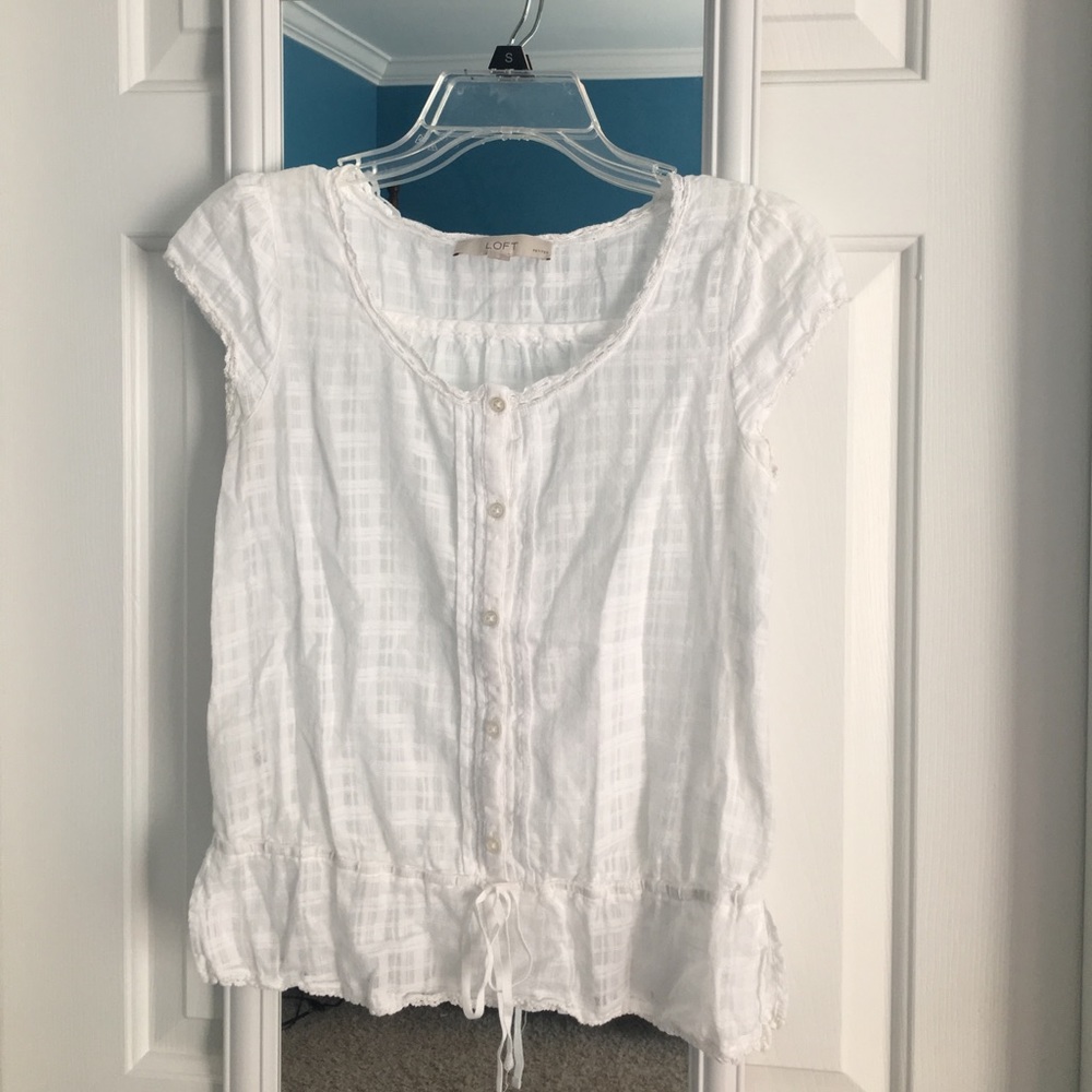 LOFT Cotton Blouse
