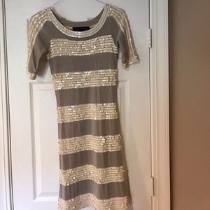 French Connection Sweater Sequin Dress Size 4
