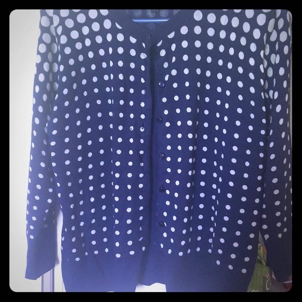 *LAST WEEK SALE* Navy blue vintage cardigan