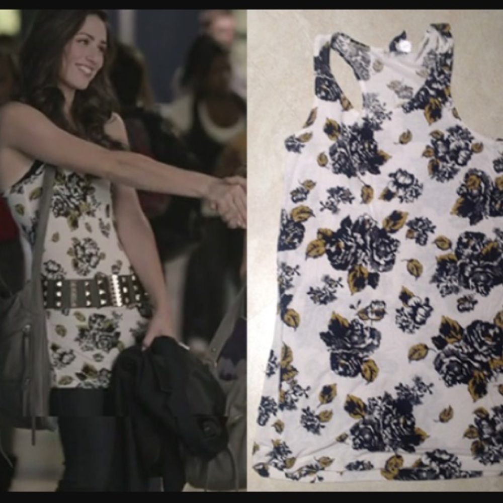 ISO LOOKING FOR h&m black floral racerback tank