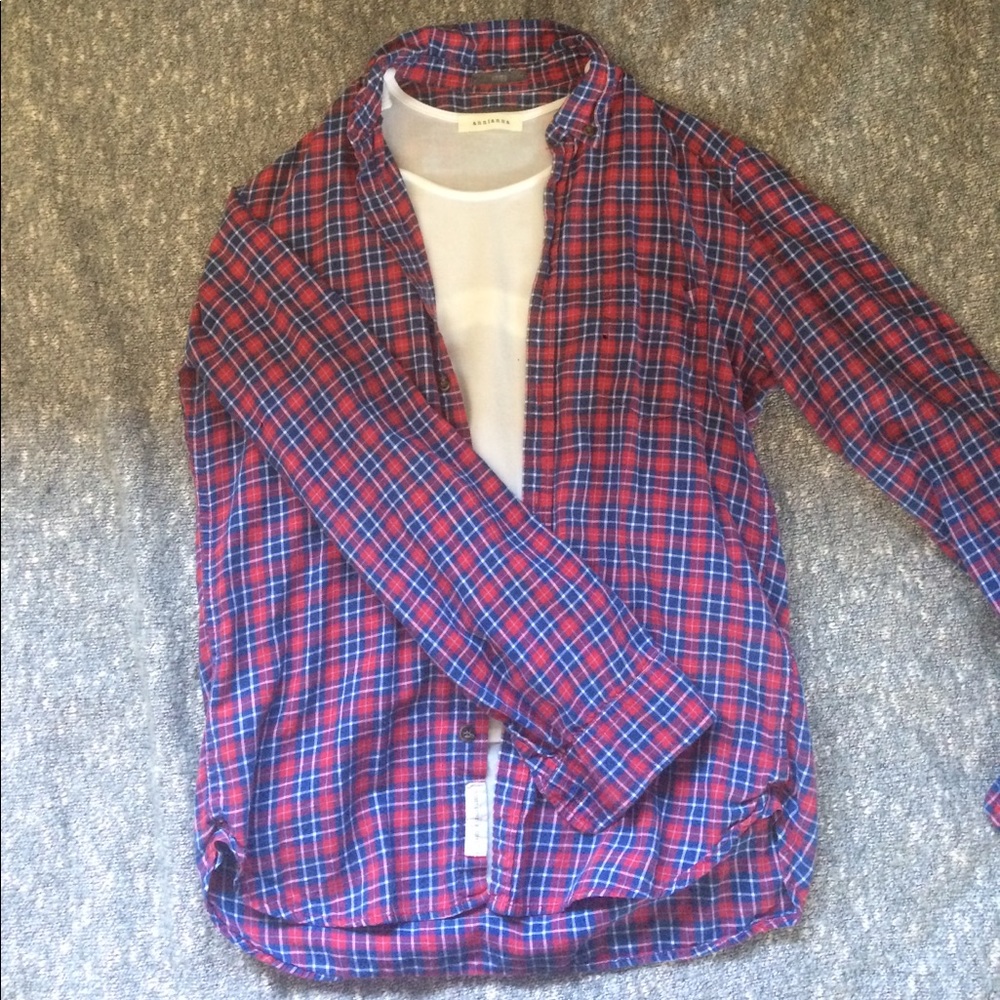 🔴SOLD🔴H&M Fitted Flannel - Label of Graded Goods