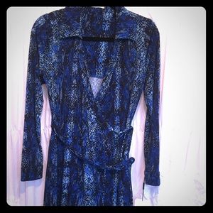 Calvin Klein wrap dress