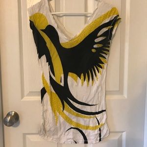 Beaded Graphic Tee