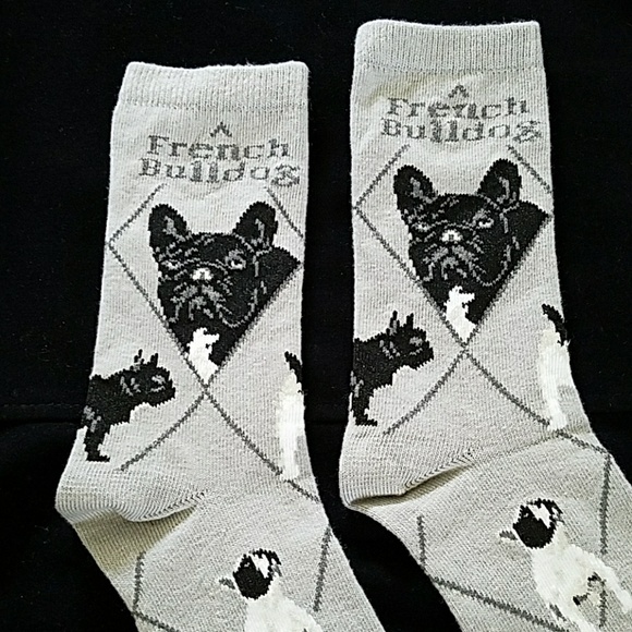 Only 1 left 🎉New FRENCH BULLDOG socks - Picture 3 of 7