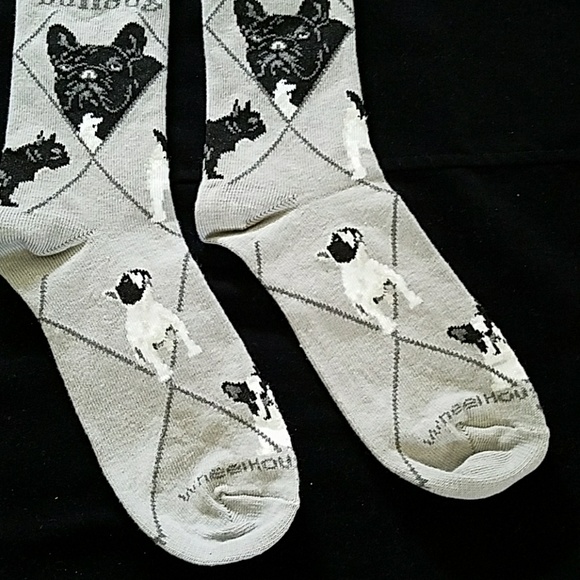 Only 1 left 🎉New FRENCH BULLDOG socks - Picture 4 of 7