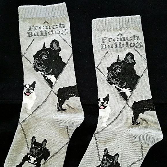 Only 1 left 🎉New FRENCH BULLDOG socks - Picture 6 of 7