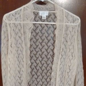 CLOSET CLEAR OUT Loft Cream Cardigan/Shrug