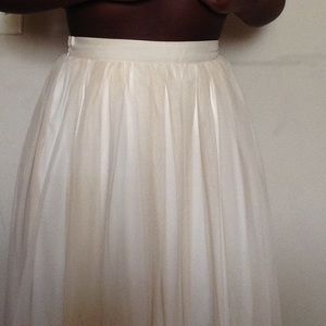Tulle skirt