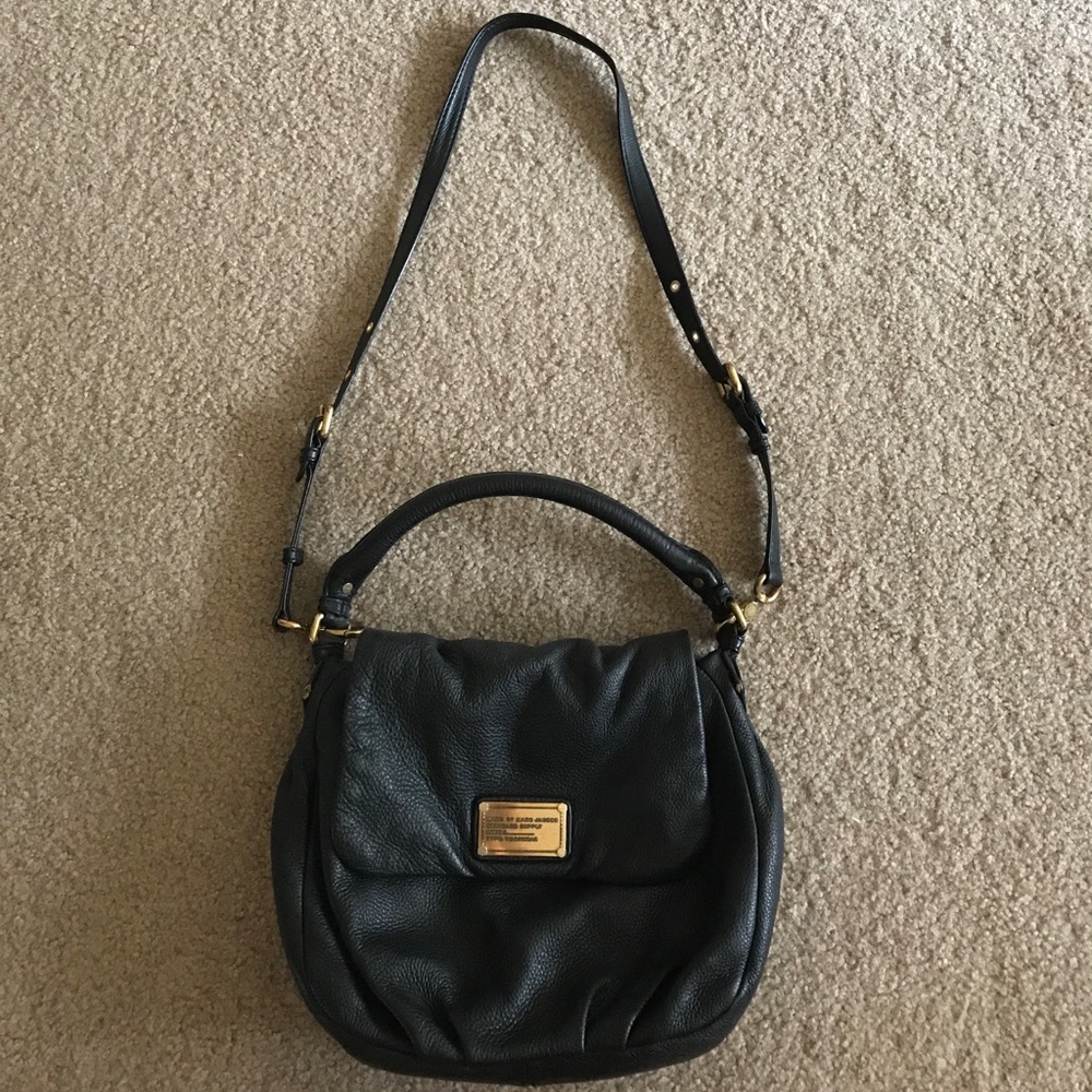 Marc by Marc Jacobs Workwear Black Leather Handbag