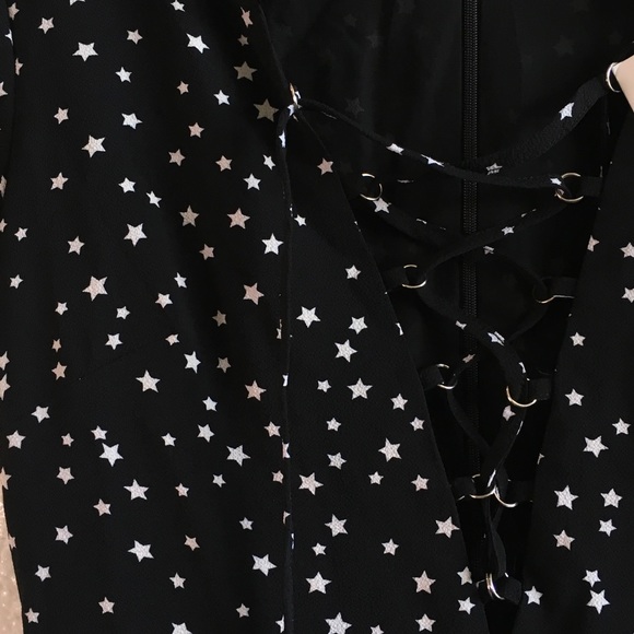 💚🆕 #111 Tayley Lace Up mini dress - Picture 5 of 6