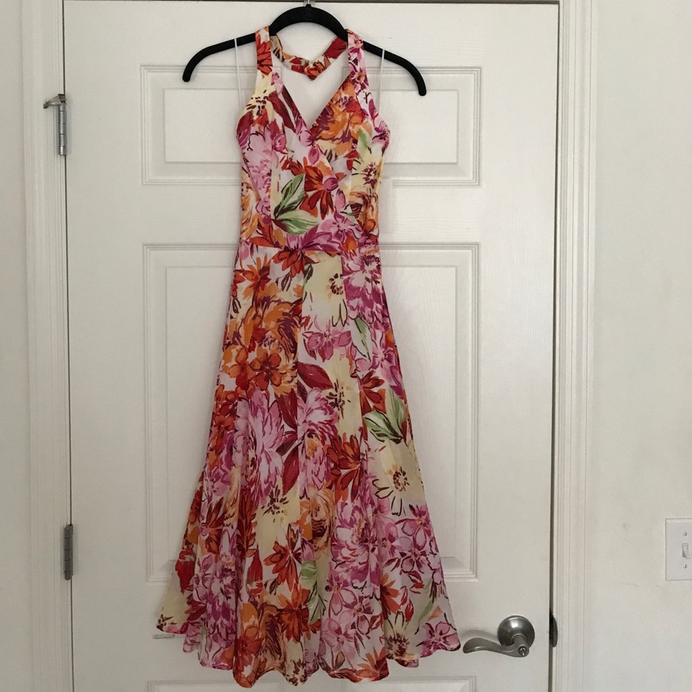 Zara Basic Floral Dress