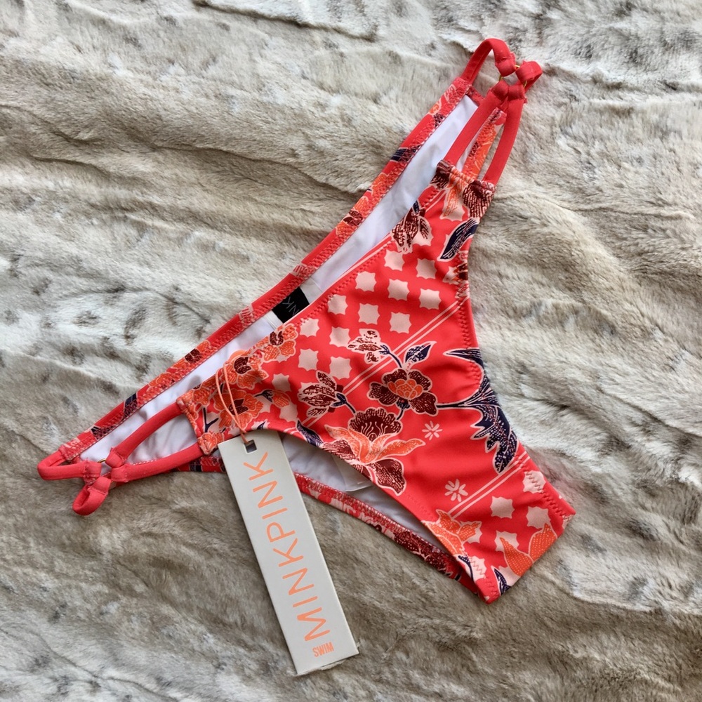 MINKPINK Cheeky Bikini Bottoms