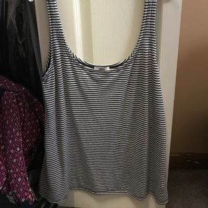 Women's striped tank