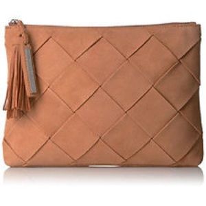 Loeffler Randall Woven Tassel Clutch