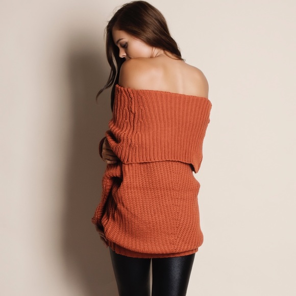 Spellcast Off Shoulder Chunky Sweater - Picture 4 of 4