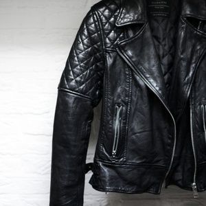 all saints walker leather jacket
