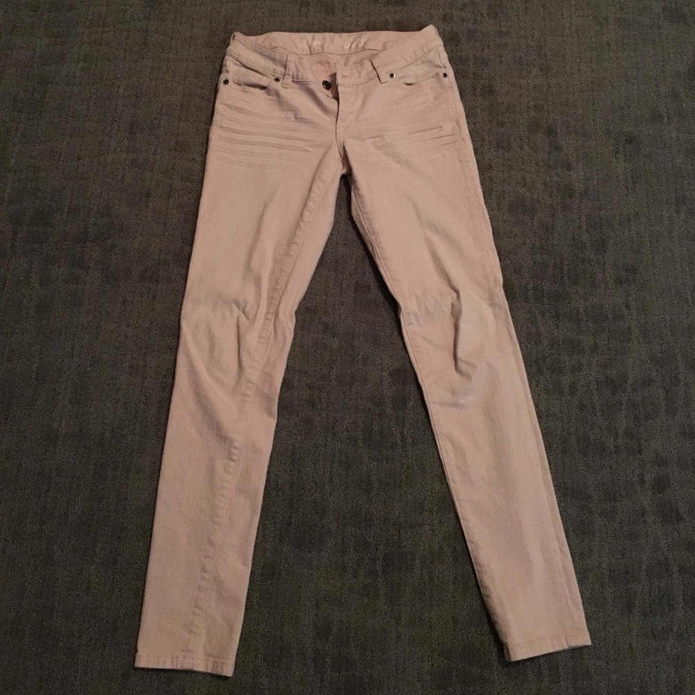 The Limited 678 Skinny Jeans Link Pink Salmon