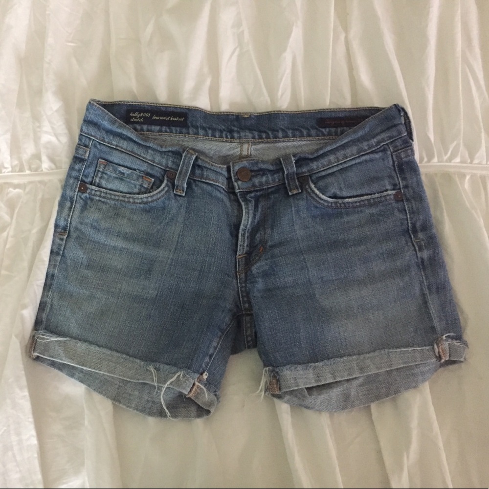 Citizens of Humanity Jeans made into cut offs