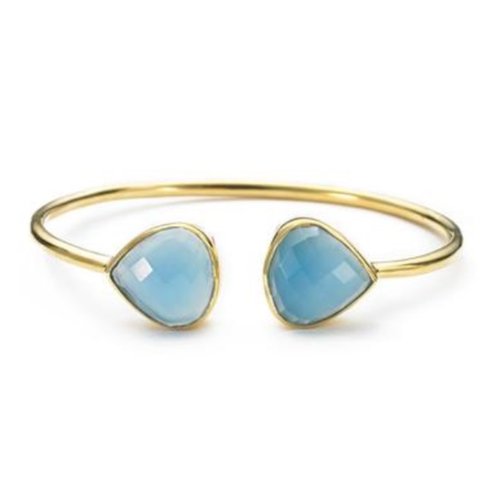 Margaret Elizabeth Pale Blue Bangle