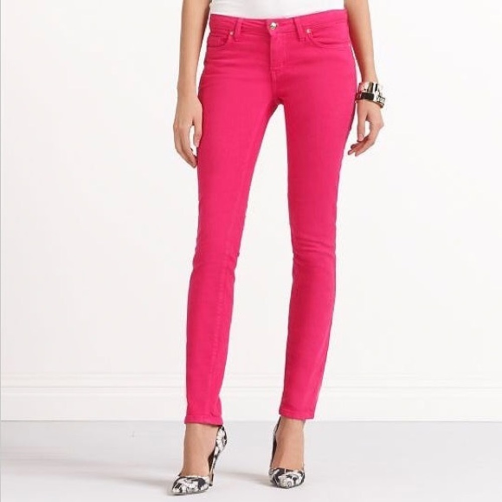 Kate Spade Hot Pink Skinny Jeans