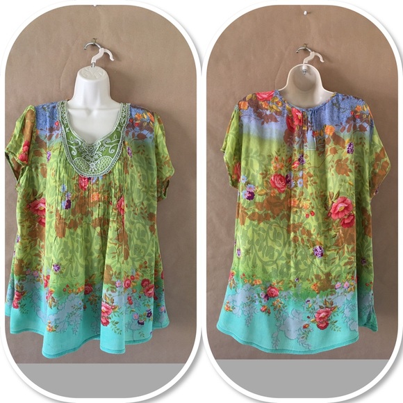 Dress Barn Tops - FINAL 🎉Dressbarn Boho Top