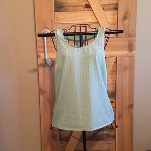 Women's Light teal tank