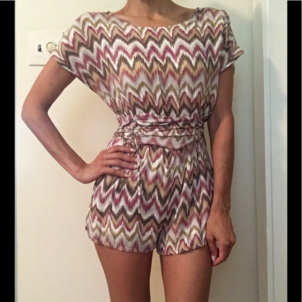 Patterned Summer Romper!!